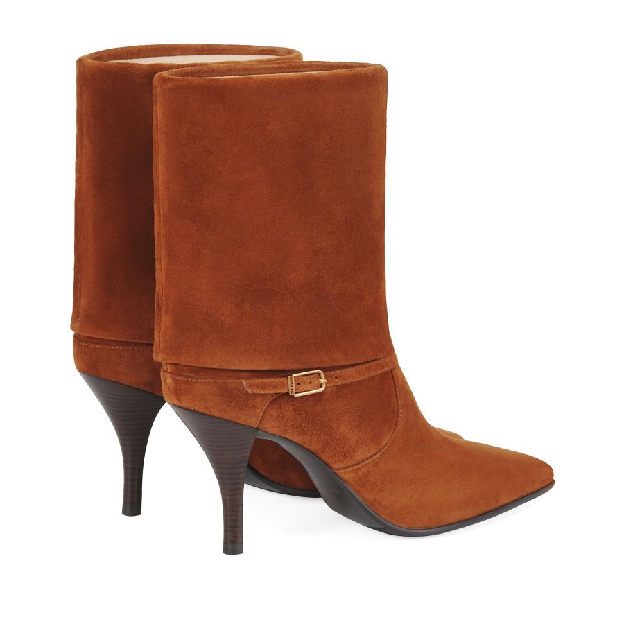 женские демисезонные полусапоги EKONIKA EN01380CN-25-cognac-25W, фото 5