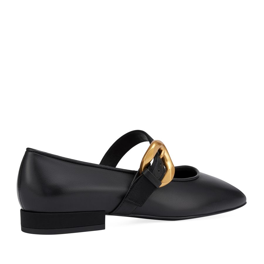 женские балетки Мэри Джейн EKONIKA PREMIUM PM00705CN-02-black-25S, фото 5