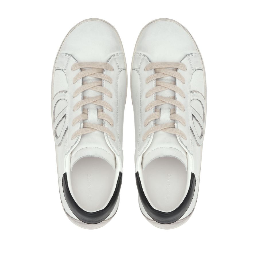 женские летние кеды EKONIKA EN00654CN-01-white-black-25S, фото 3