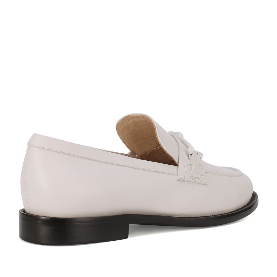 женские демисезонные лоферы EKONIKA EN01465CN-04-blanc-24L, фото 5