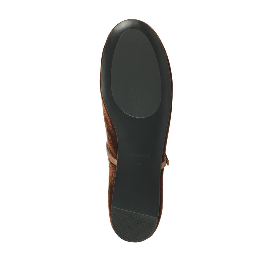 женские балетки Мэри Джейн EKONIKA EN01141CN-01-almond-25W, фото 4