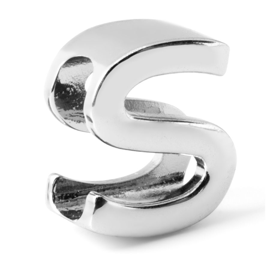 подвеска маленькая буква S EKONIKA EN-S-small-silver-UNI, фото 2