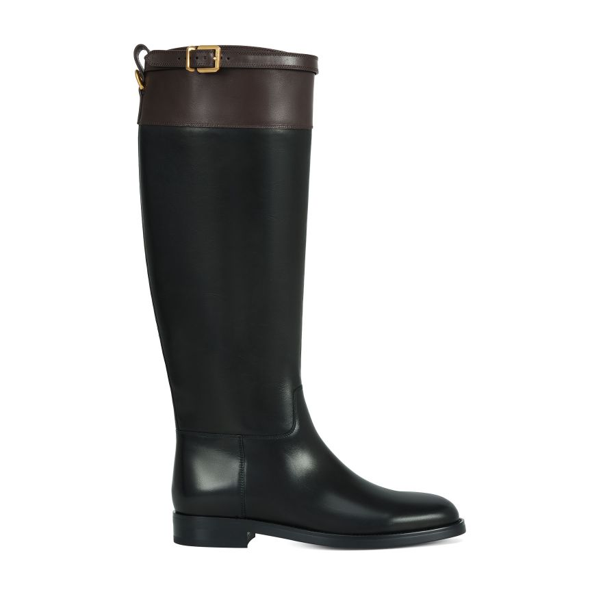 женские демисезонные жокейские сапоги EKONIKA PREMIUM PM01046CN-23-moro-black-25W, фото 1