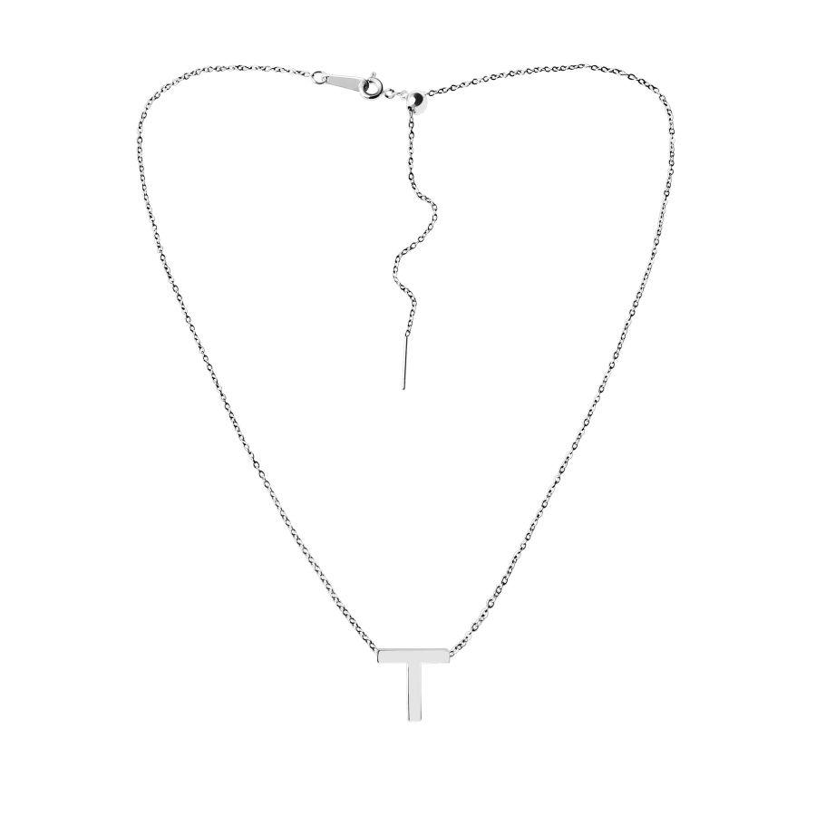 подвеска маленькая буква T EKONIKA EN-T-small-silver-UNI, фото 3