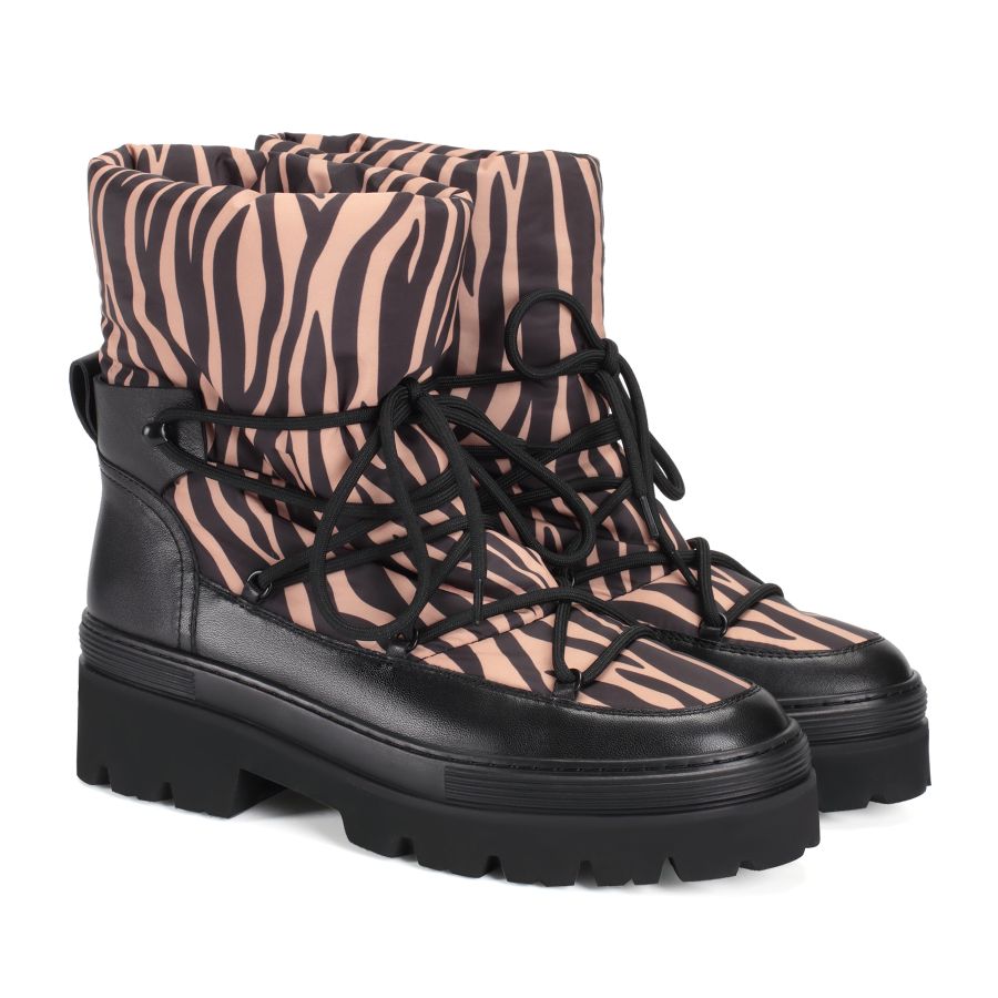 женские зимние дутики EKONIKA PREMIUM PM01837CN-27-zebra-22Z, фото 2