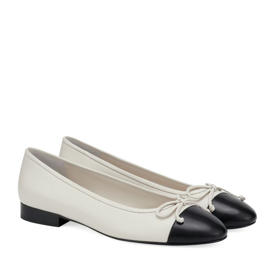 женские балетки EKONIKA PREMIUM PM00766CN-03-white-black-25S, фото 2