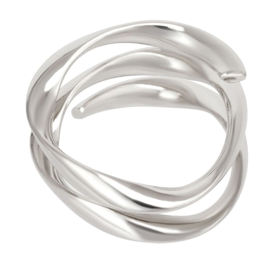 женские кольца (набор 2 шт.) EKONIKA EN47607-silver-gold-25S, фото 4