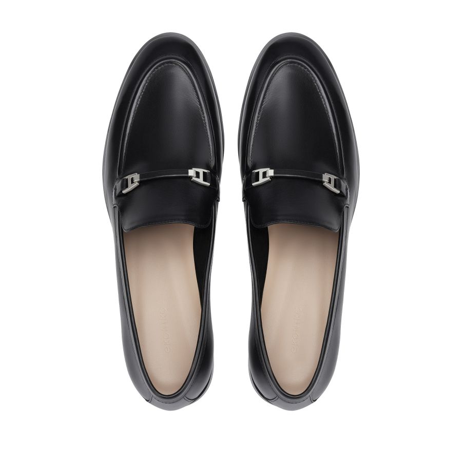 женские демисезонные лоферы EKONIKA EN01124CN-03-black-25S, фото 3