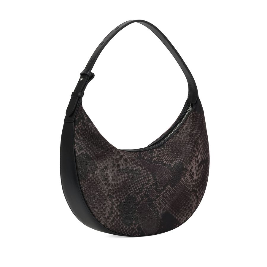 женская сумка-хобо EKONIKA PREMIUM PM30183CN-02-snake.brown-25S, фото 3
