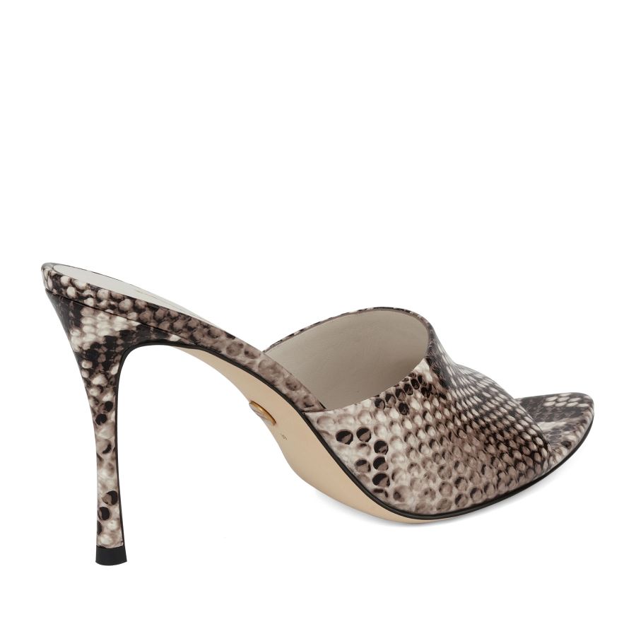 женские летние мюли EKONIKA PREMIUM PM00194CN-07-snake.brown-25S, фото 5