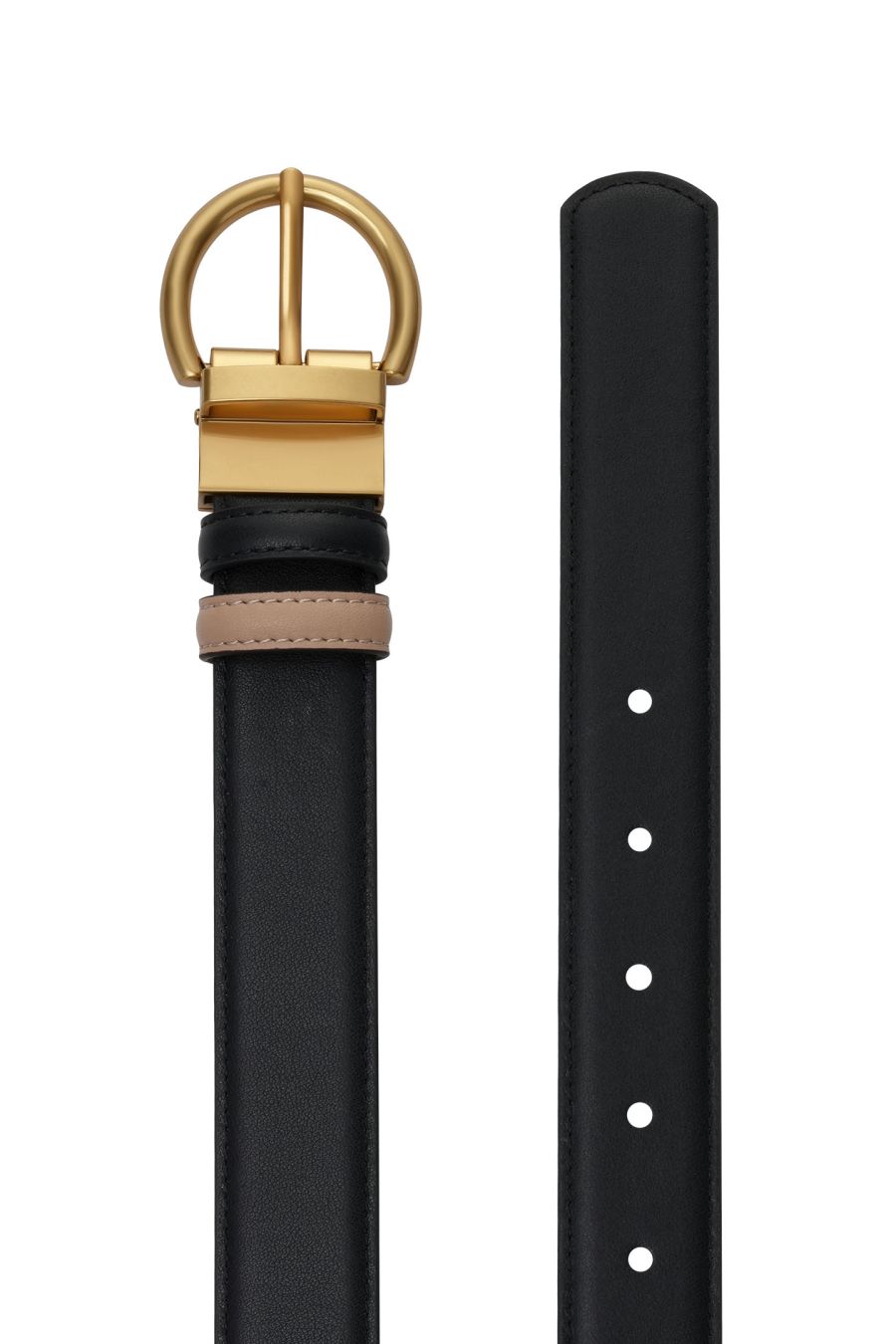 женский ремень EKONIKA PREMIUM PM32537-black-beige-25S, фото 3