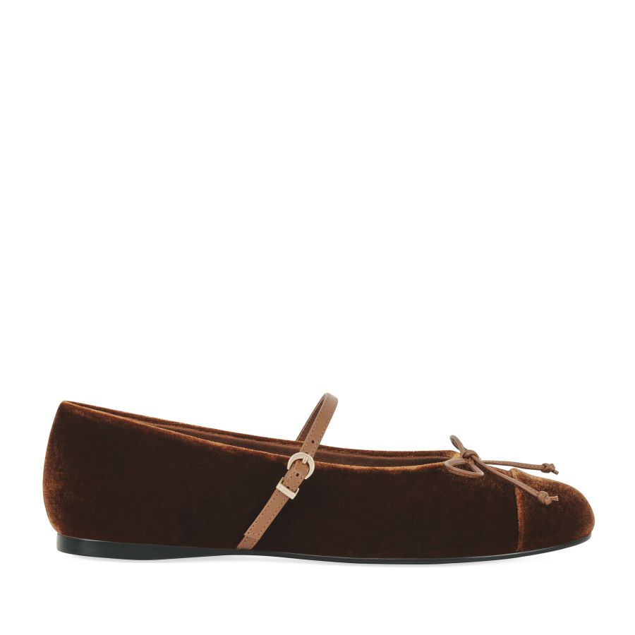 женские балетки Мэри Джейн EKONIKA EN01141CN-01-almond-25W, фото 1