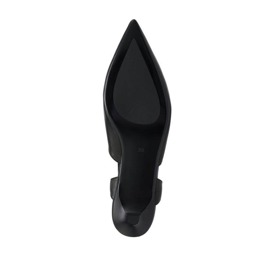 женские туфли слингбэки PORTAL PL01214CN-01-black-25S, фото 4