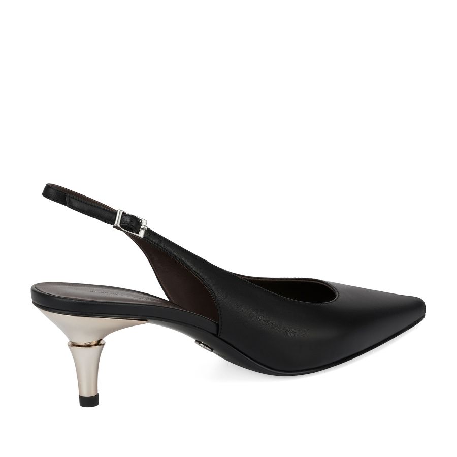 женские туфли слингбэки EKONIKA PREMIUM PM00891CN-02-1-black-25S, фото 5