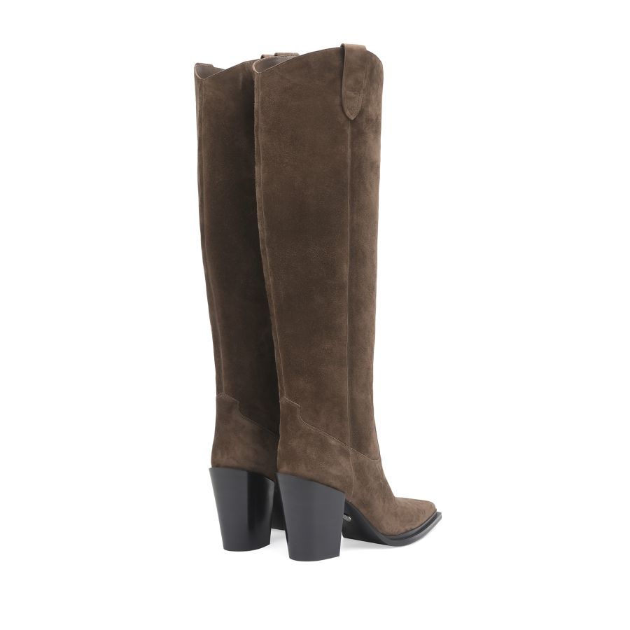 женские демисезонные казаки EKONIKA PREMIUM PM00877CN-21-brown-24W, фото 5