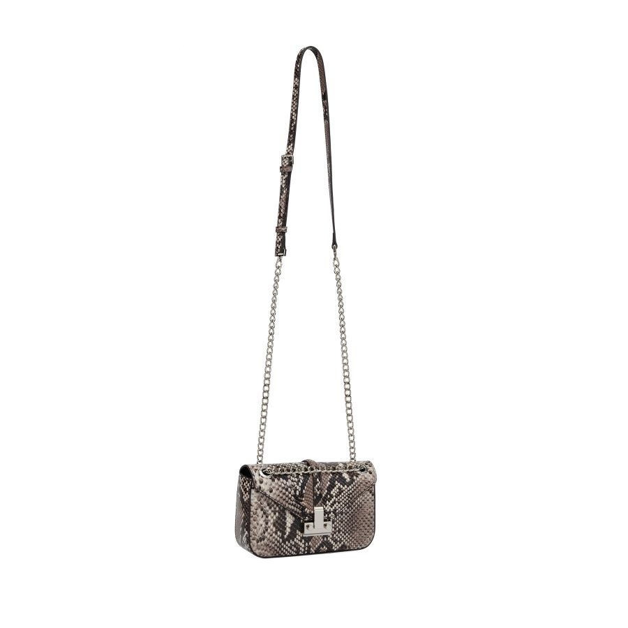 женская сумка кросс-боди EKONIKA PREMIUM PM38374CN-01-snake.brown-25S, фото 3