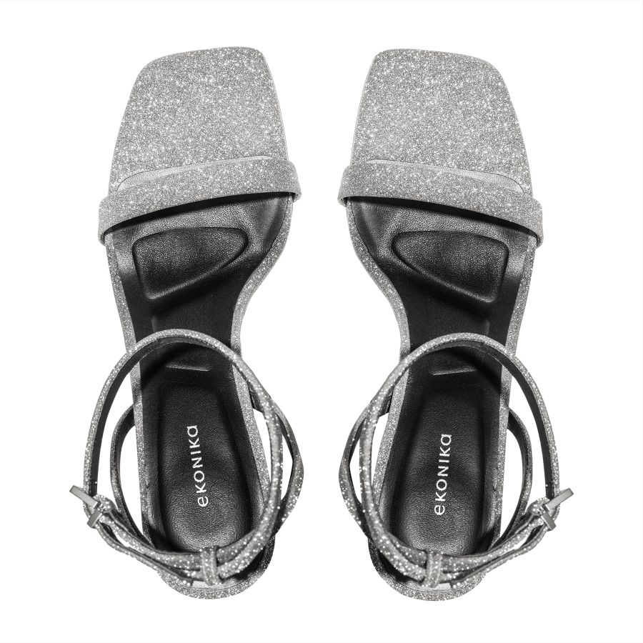 женские босоножки EKONIKA EN00403CN-04-silver-24L, фото 3