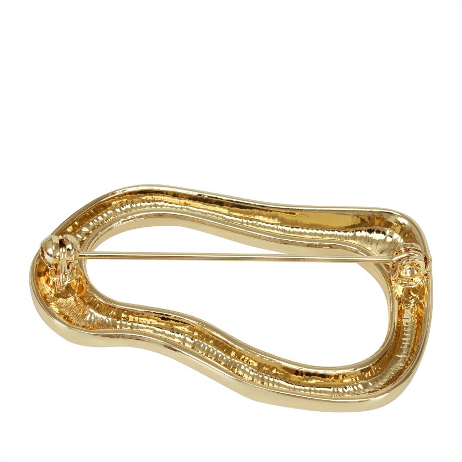женские броши (набор 2 шт.) EKONIKA EN42683-silver-gold-25W, фото 3