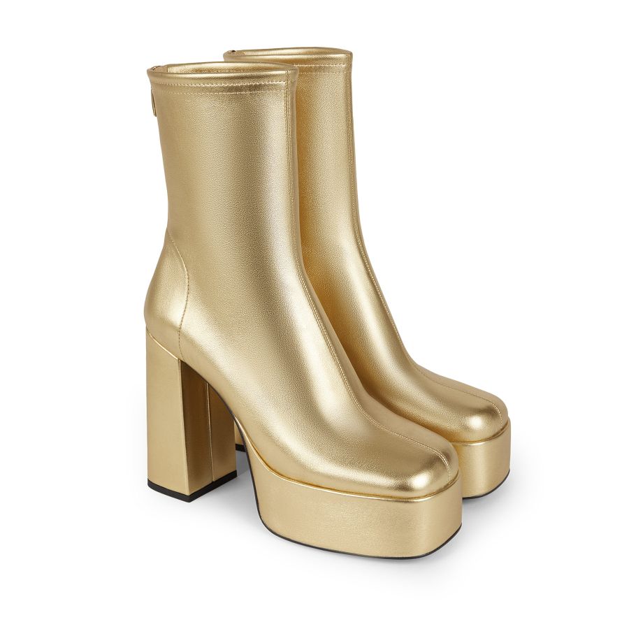 женские демисезонные ботильоны EKONIKA × KALMANOVICH KL01453CN-20-gold-25W, фото 2