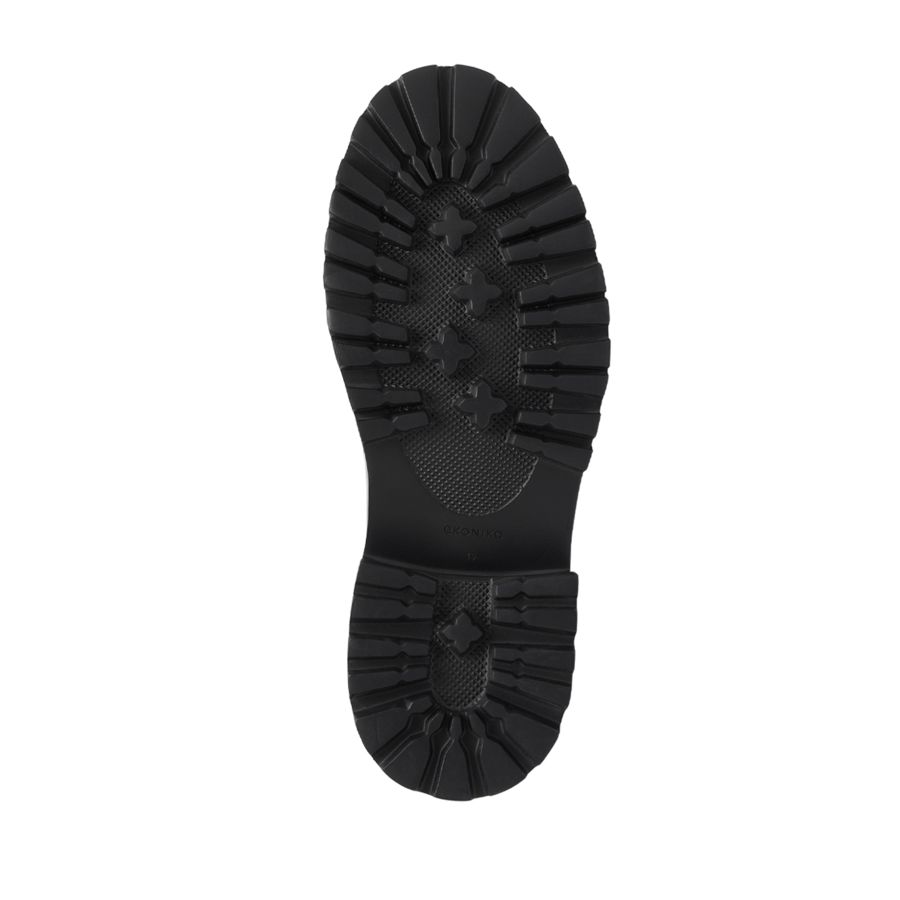женские демисезонные лоферы EKONIKA EN00909CN-03-dk.bordo-24W, фото 4