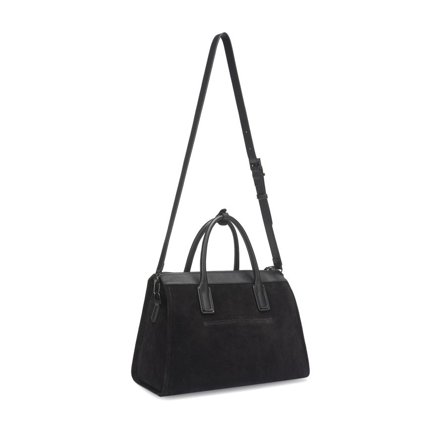 женская сумка-тоут EKONIKA EN39092-1-dk.brown-black-24W, фото 4