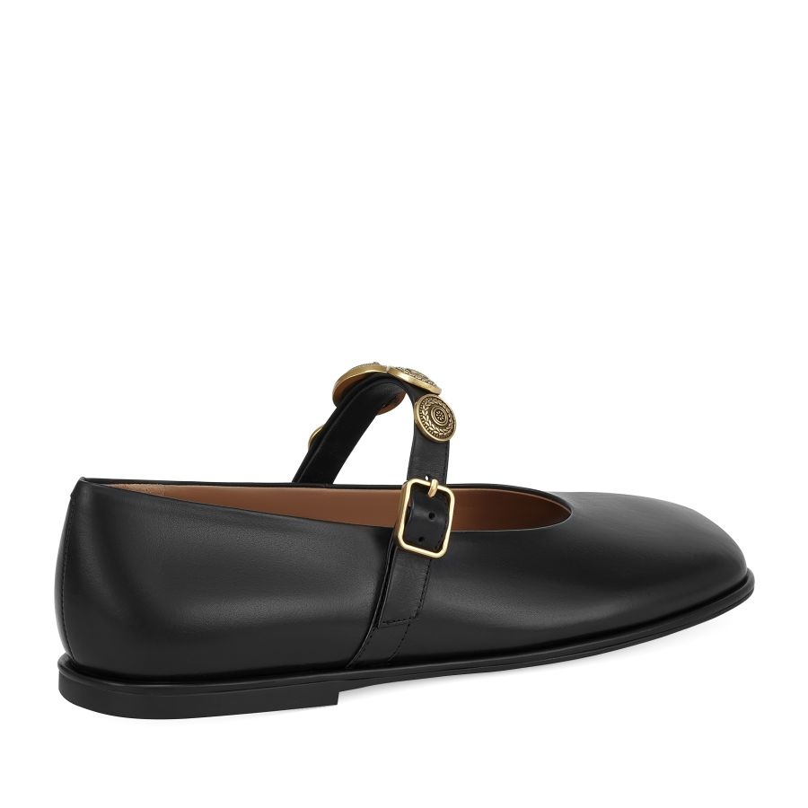 женские балетки Мэри Джейн EKONIKA PREMIUM PM09158CN-14-black-25W, фото 5