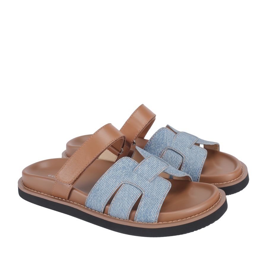 женские летние мюли EKONIKA EN06456CN-10-blue-jeans-24L, фото 2