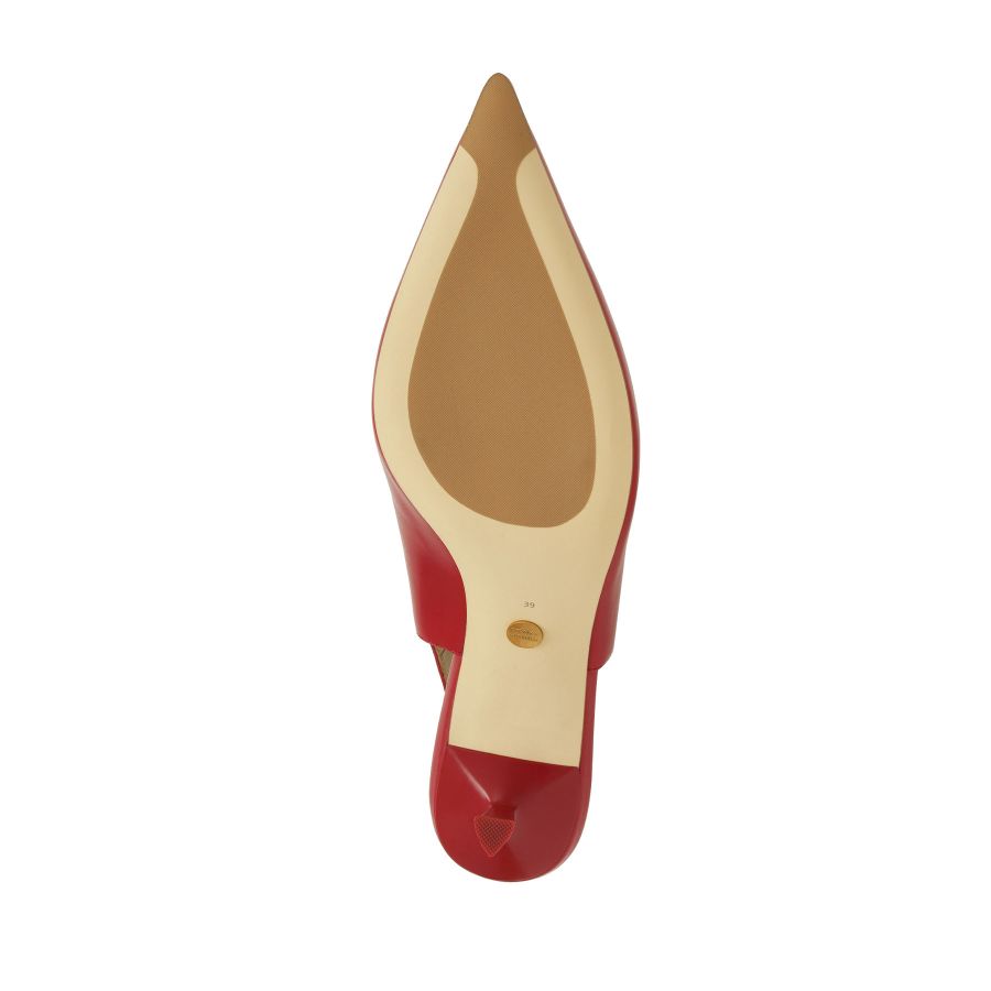женские летние слингбэки EKONIKA PREMIUM PM00712CN-05-red-25S, фото 4