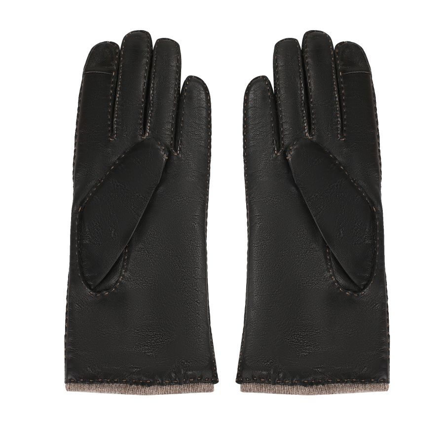 женские перчатки EKONIKA PREMIUM PM33233-black-22Z, фото 2