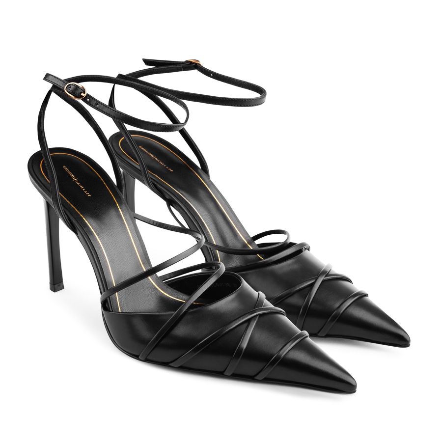 женские летние слингбэки EKONIKA | NAMELAZZ NL00636CN-01-black-24L, фото 2