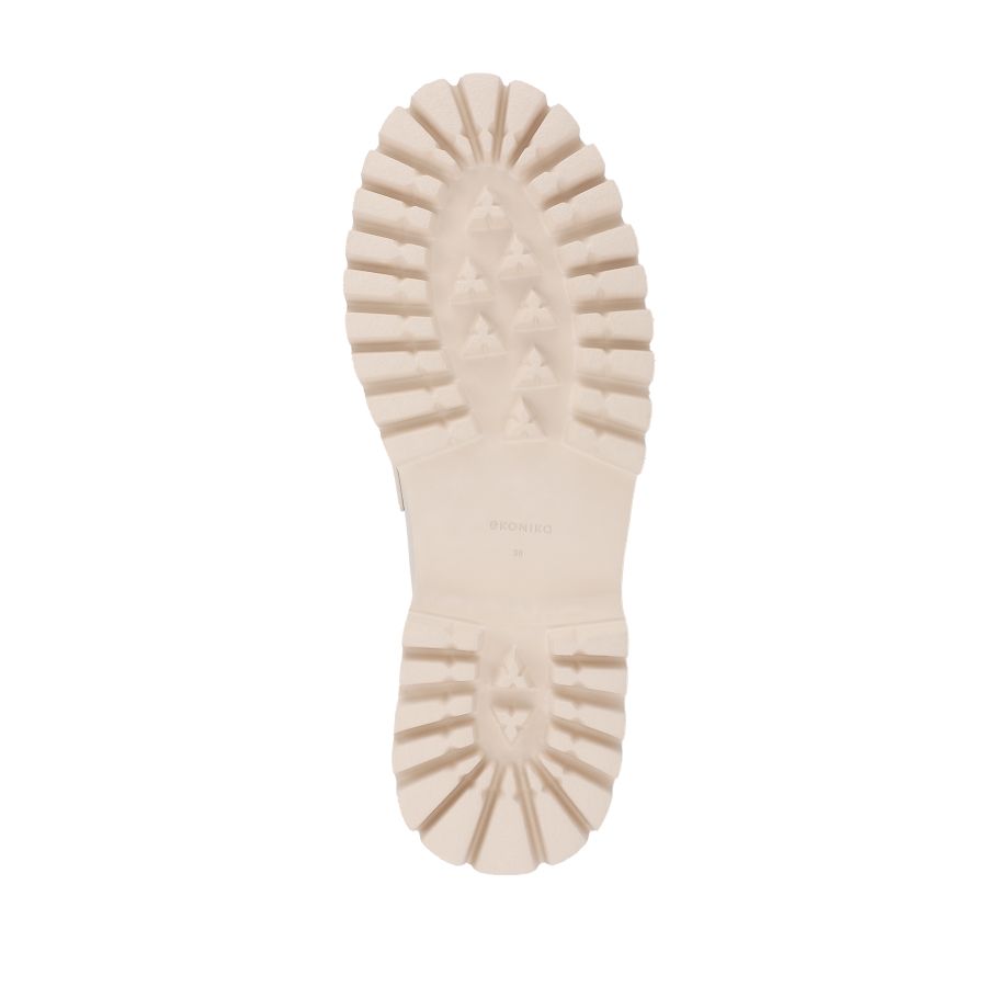 женские демисезонные лоферы EKONIKA EN06045CN-08-latte-24L, фото 4