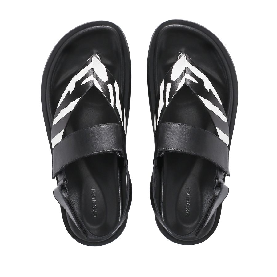 женские сандалии EKONIKA EN06268CN-08-zebra-black-24L, фото 3