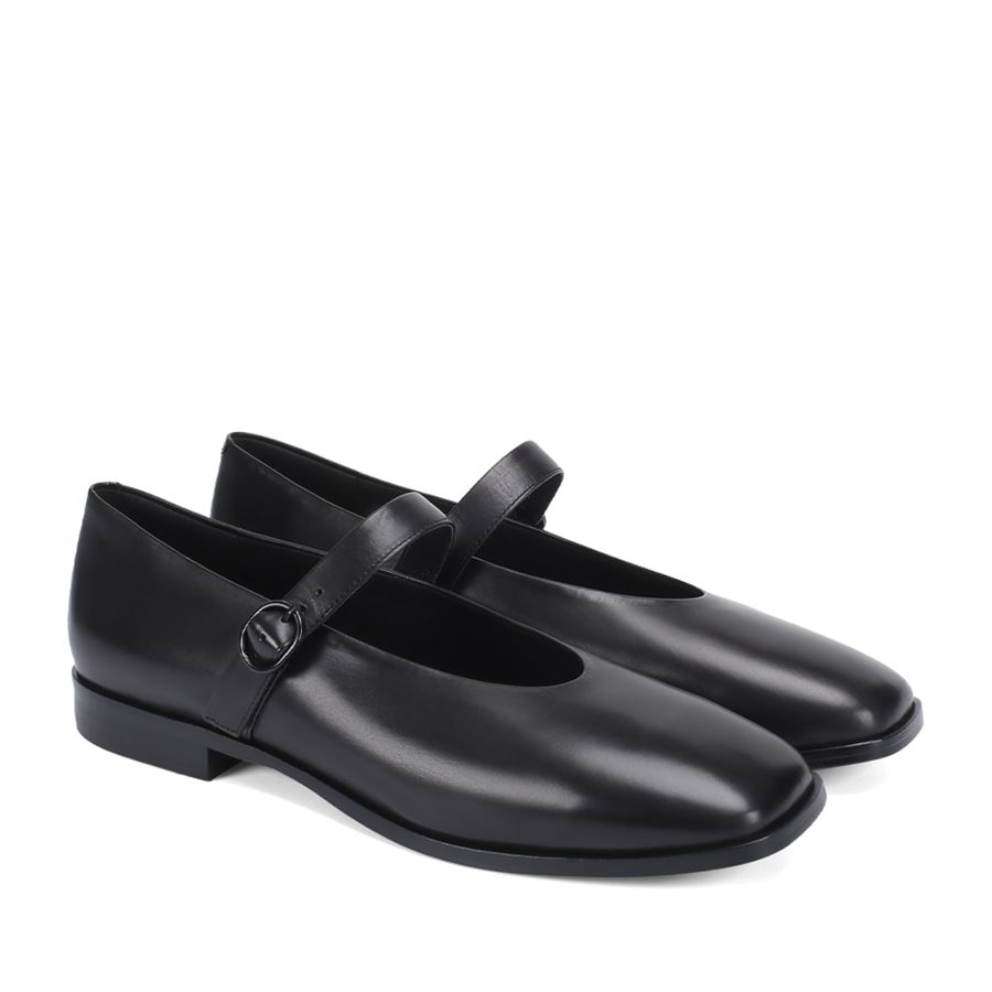женские балетки Мэри Джейн EKONIKA PREMIUM PM09118CN-11-black-24W, фото 2