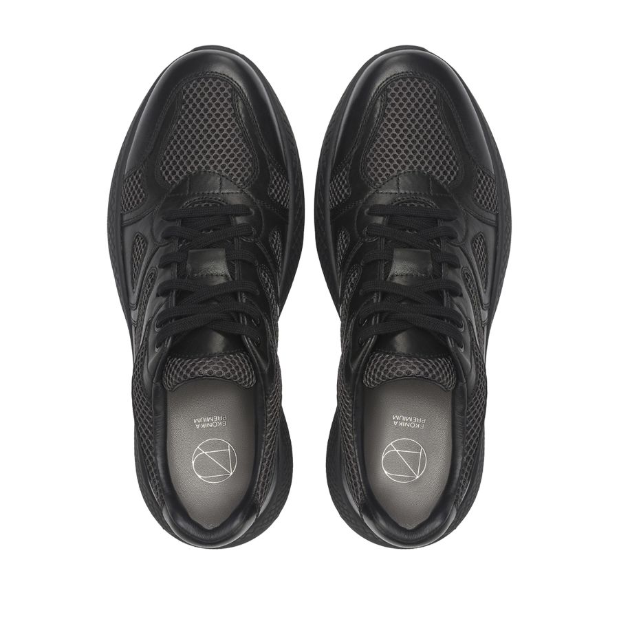 женские демисезонные кроссовки EKONIKA PREMIUM PM00833CN-06-black-24W, фото 3