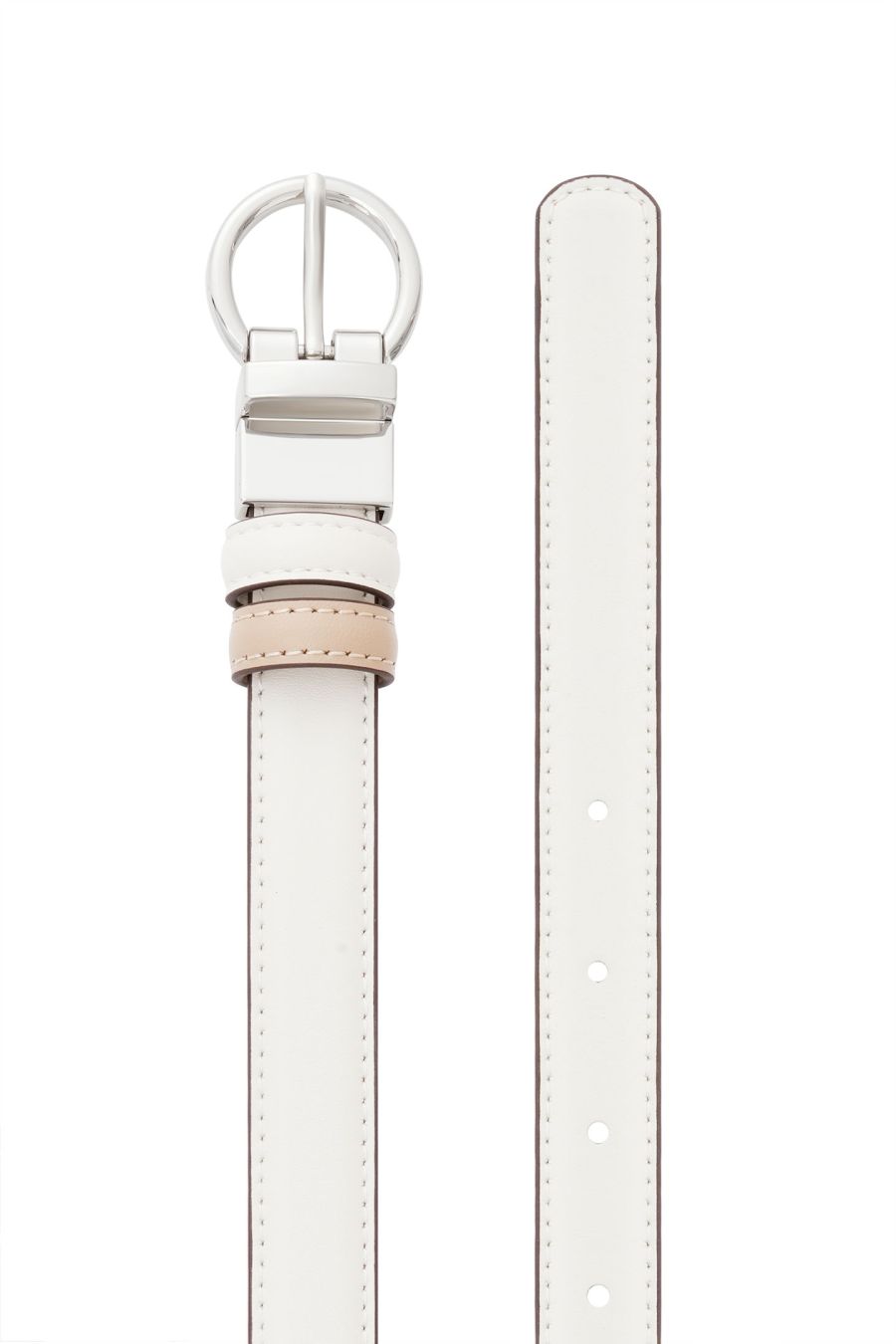 женский ремень EKONIKA PREMIUM PM32191-off.white-beige-25S, фото 4