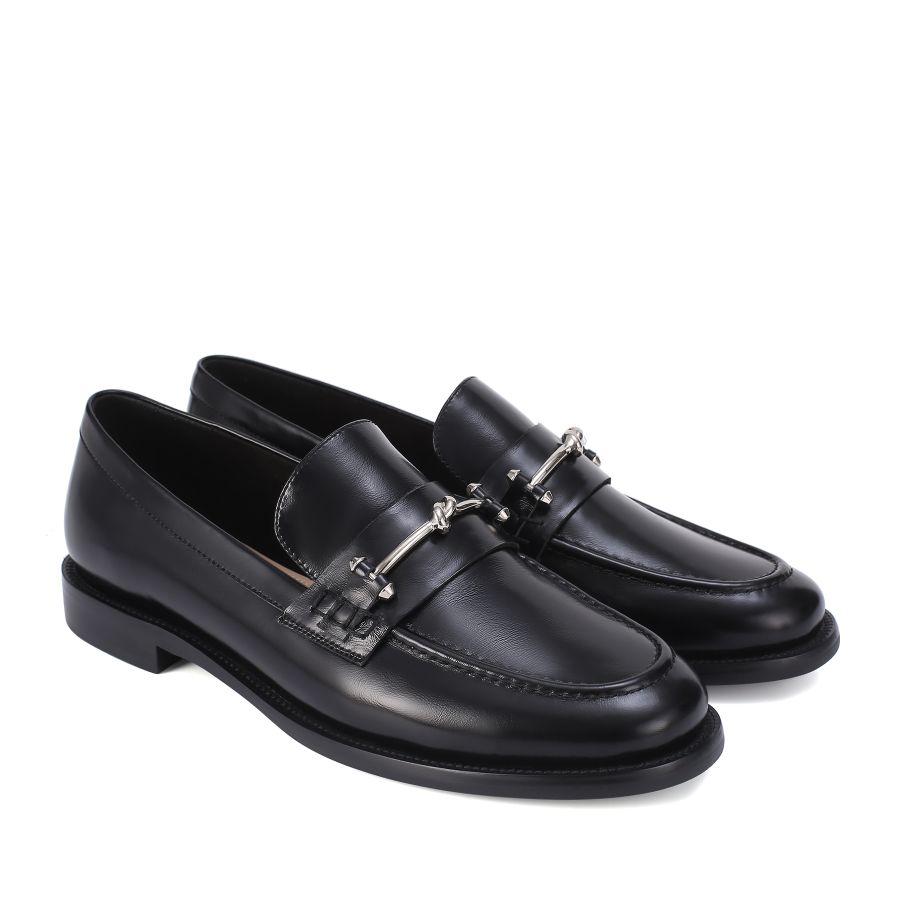 женские демисезонные лоферы EKONIKA EN01465CN-04-black-24L, фото 2