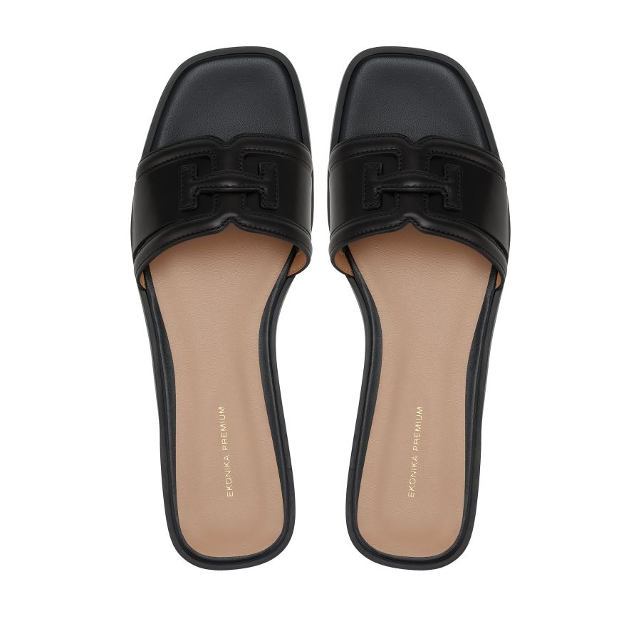 женские летние мюли EKONIKA PREMIUM PM00868CN-01-black-25S, фото 3