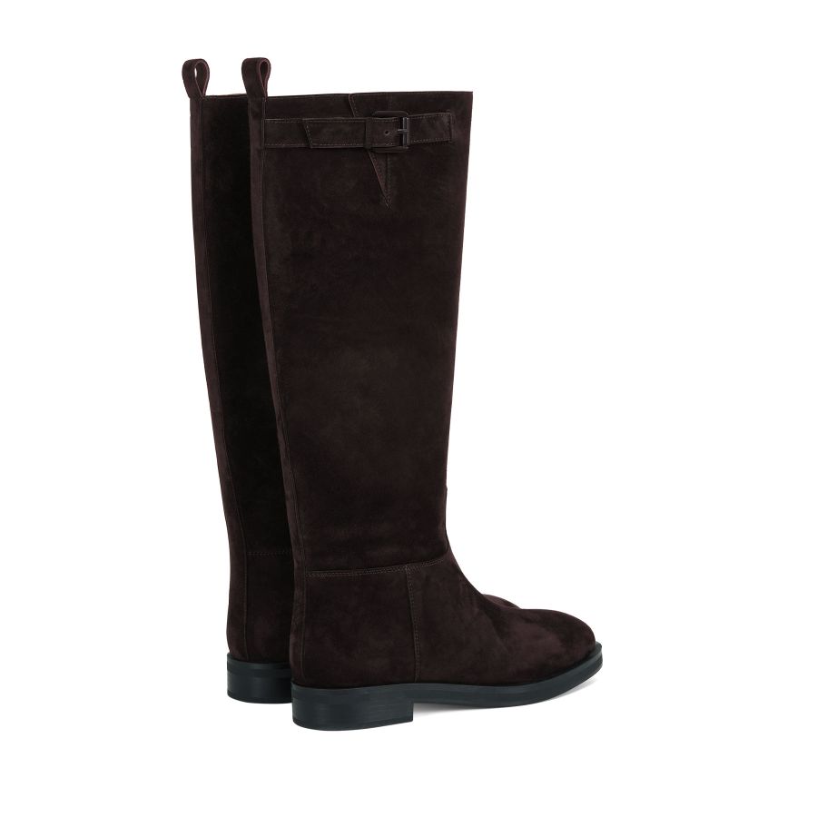 женские зимние жокейские сапоги EKONIKA EN00988CN-25-dk.brown-25W, фото 5