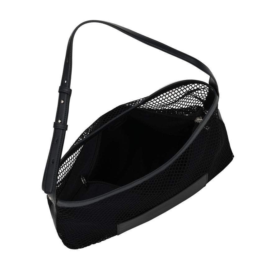 женская сумка-хобо и косметички (комплект) PORTAL PL11015CN-01-black-25S, фото 6