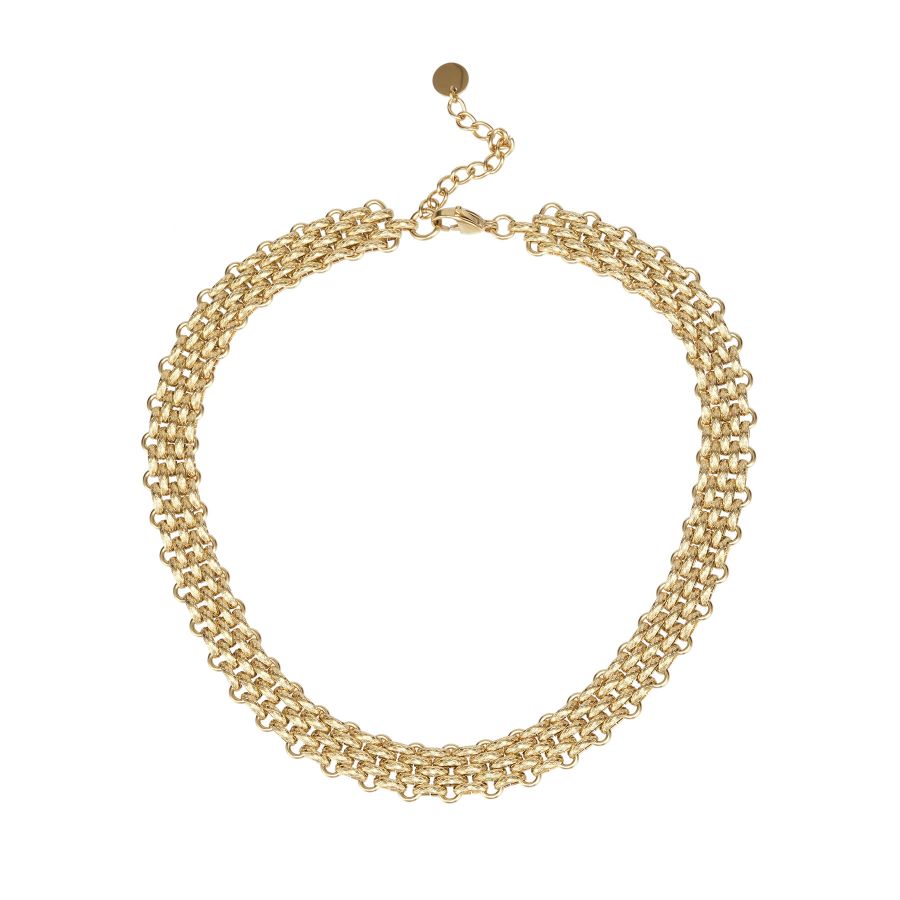 женское колье EKONIKA PREMIUM PM41231-gold-25S, фото 1