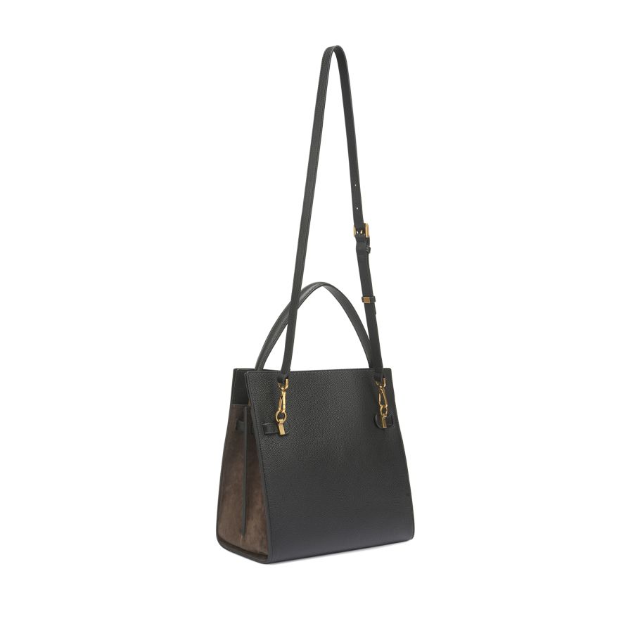 женская сумка кросс-боди EKONIKA PREMIUM PM38154-black-brown-24W, фото 4