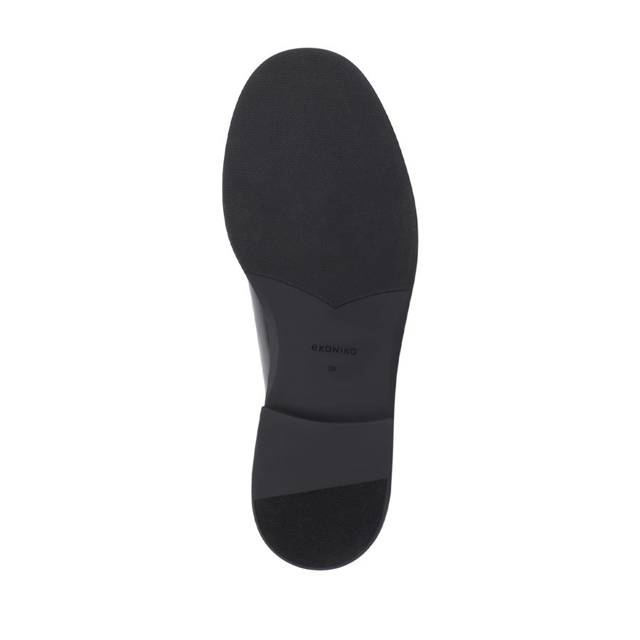 женские демисезонные лоферы EKONIKA EN00450CN-01-black-24W, фото 4
