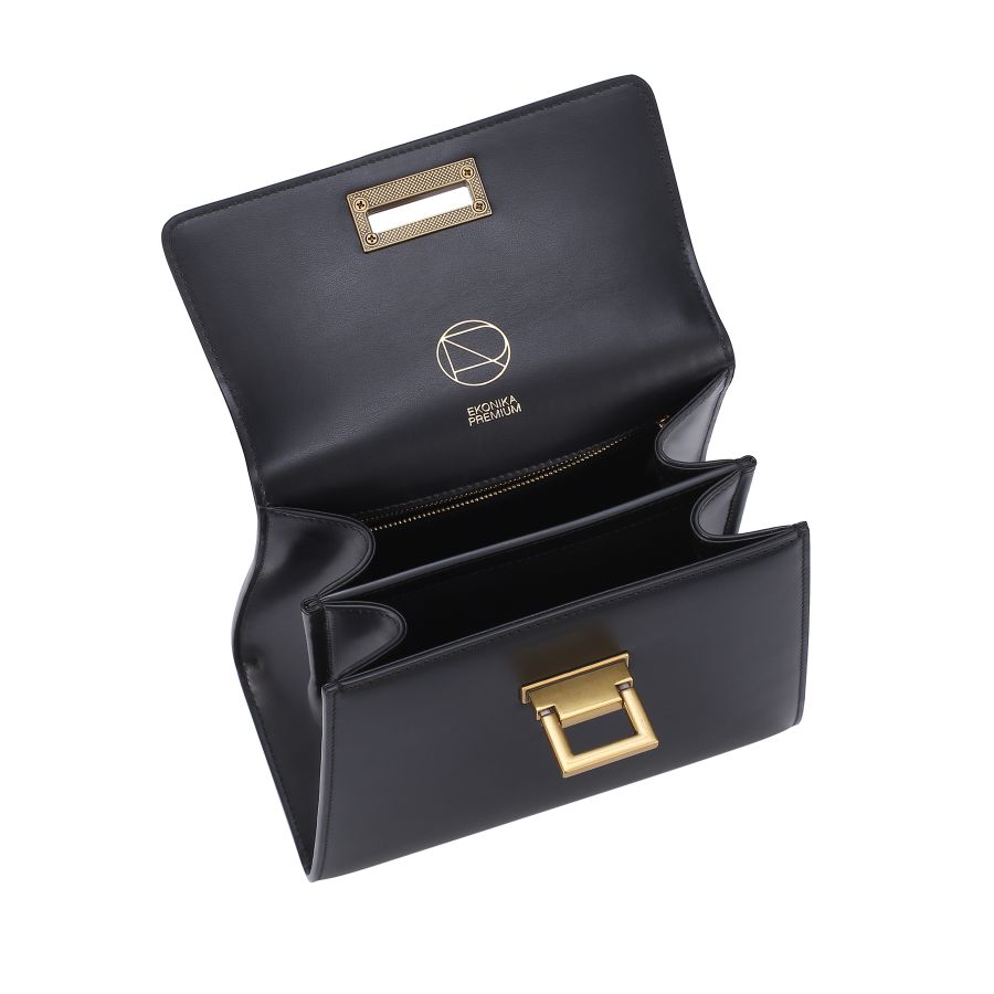 женская сумка кросс-боди EKONIKA PREMIUM PM38377-black-24L, фото 4