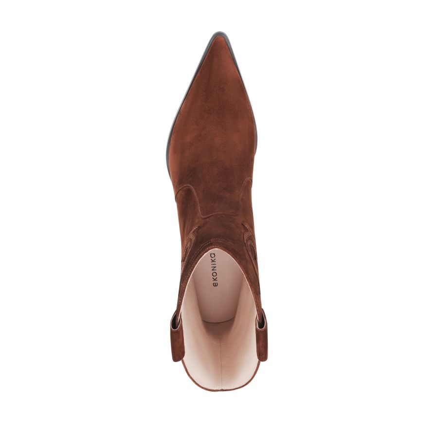женские демисезонные казаки EKONIKA EN00482CN-25-walnut-25W, фото 6