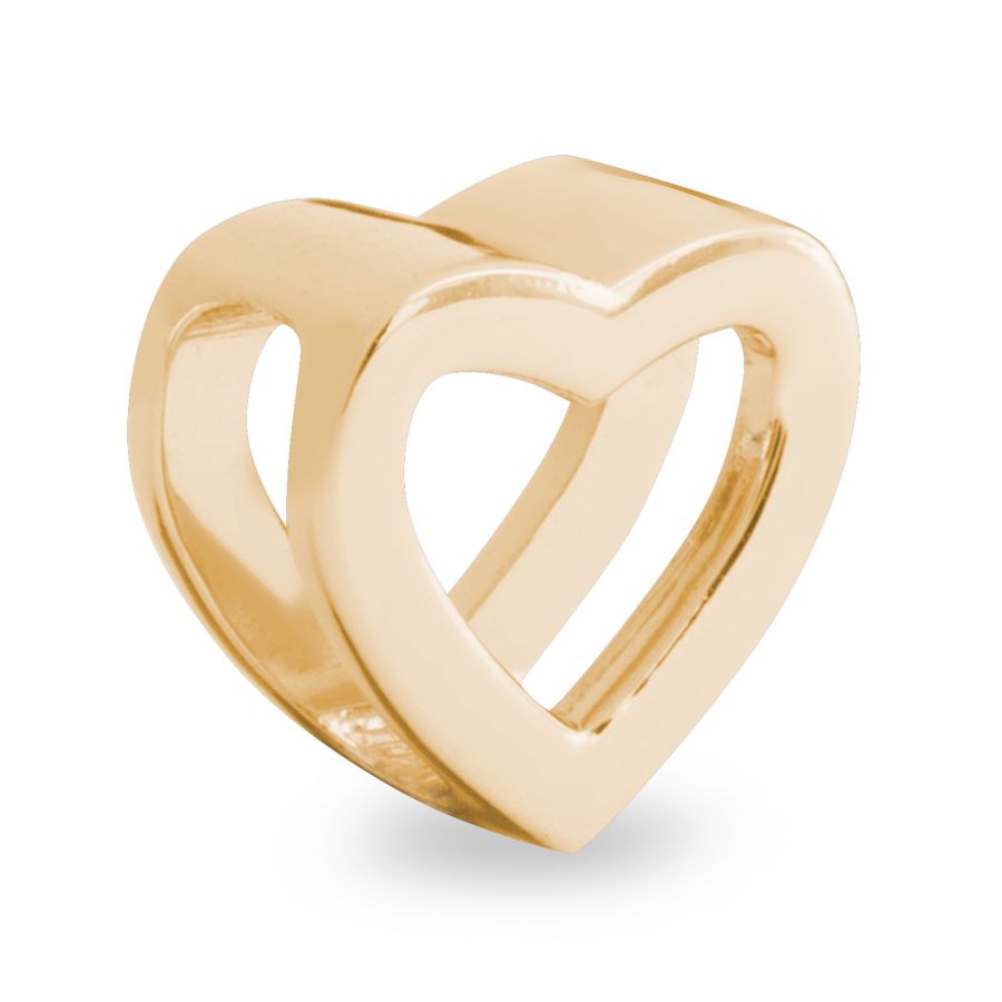 подвеска в форме сердца маленькая EKONIKA EN-HEART-small-gold-UNI, фото 2