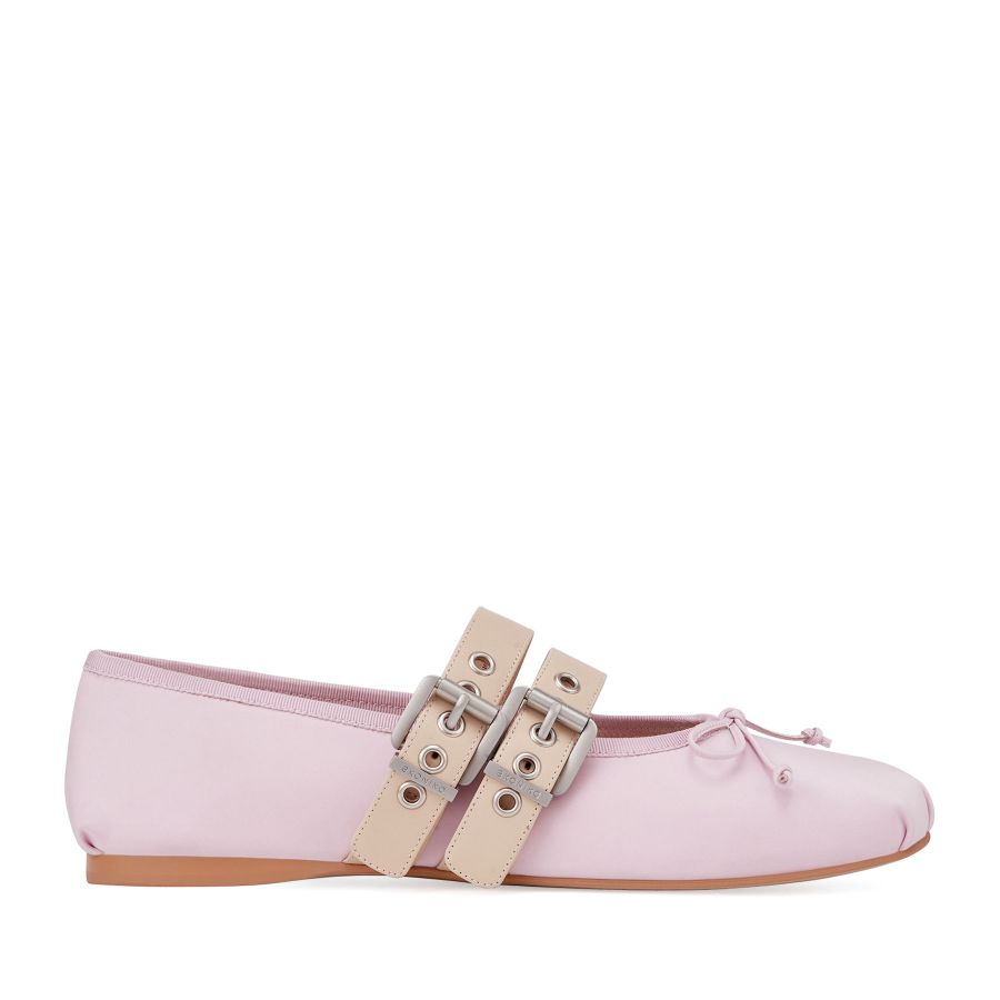 женские балетки Мэри Джейн EKONIKA EN01141CN-03-pink-25S, фото 1