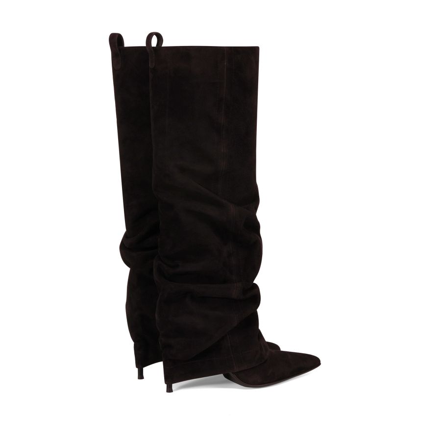 женские демисезонные сапоги PORTAL PL01375CN-22-dk.brown-25W, фото 5