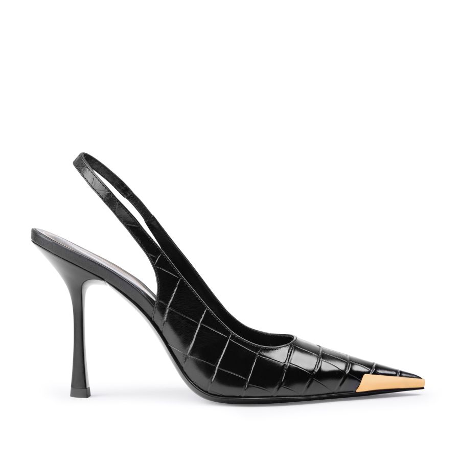 женские летние слингбэки EKONIKA | NAMELAZZ NL00638CN-02-black-24L, фото 1
