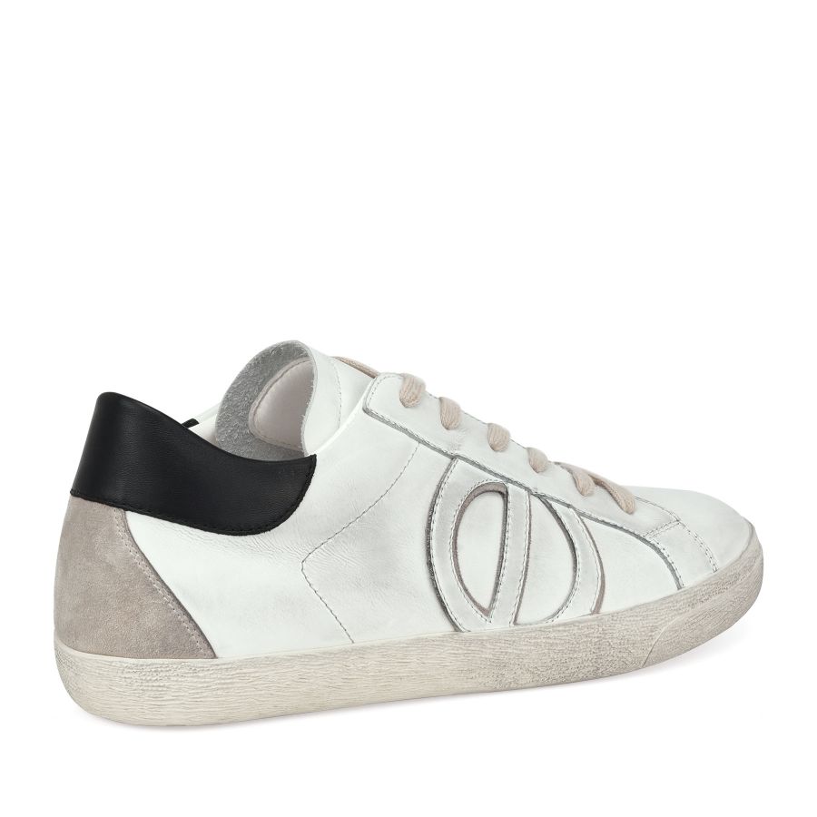 женские летние кеды EKONIKA EN00654CN-01-white-black-25S, фото 5