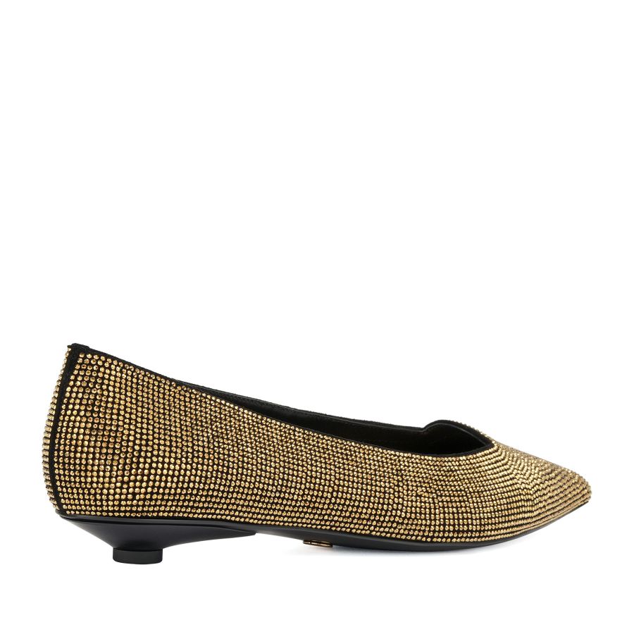 женские балетки EKONIKA PREMIUM PM01083CN-01-dk.gold-black-25S, фото 5